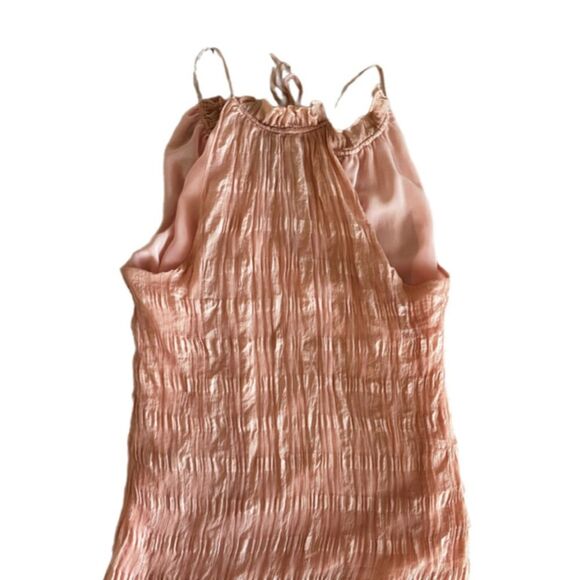 HD in Paris tender texture silk halter neck blouse - Picture 5 of 9